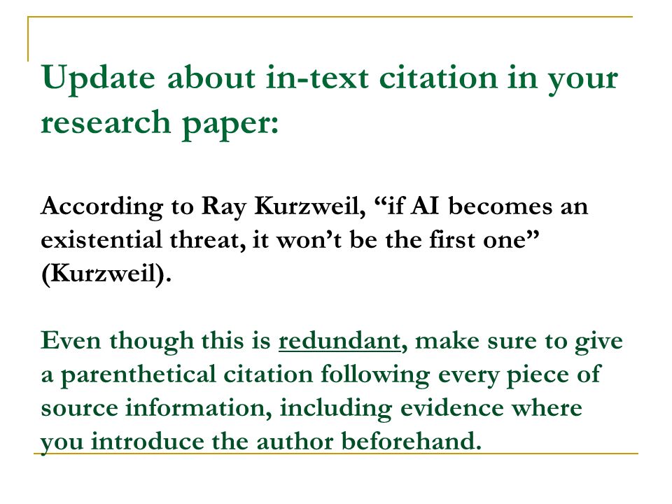 parenthetical citation research paper
